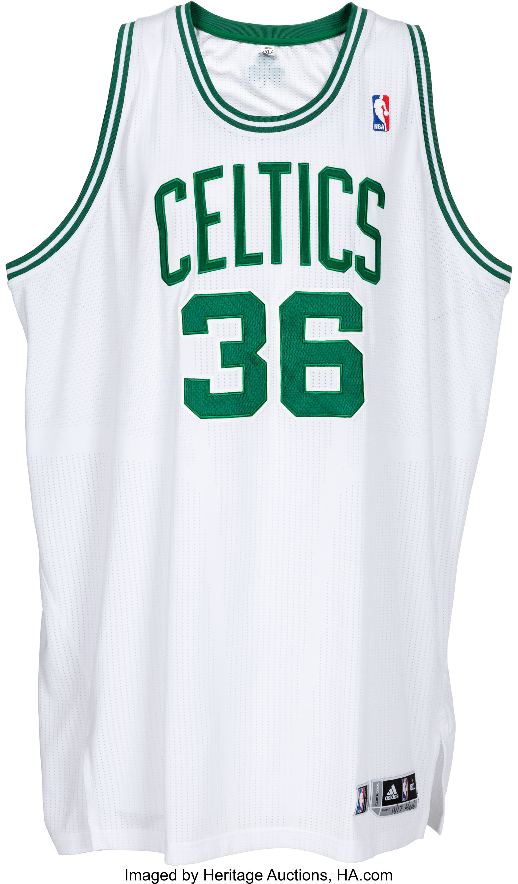 2010-11 Shaquille O'Neal Boston Celtics Game Worn Uniform & Sneakers  Obtained Directly from Shaq (