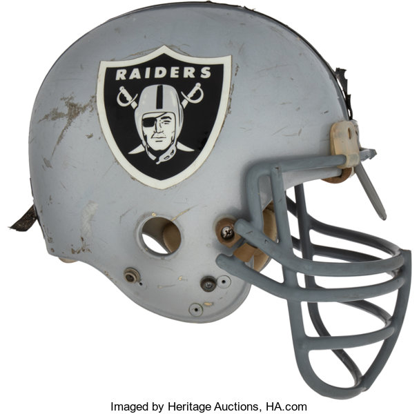 Download Circa 1984 Howie Long Game Worn Los Angeles Raiders Helmet Lot 50792 Heritage Auctions PSD Mockup Templates