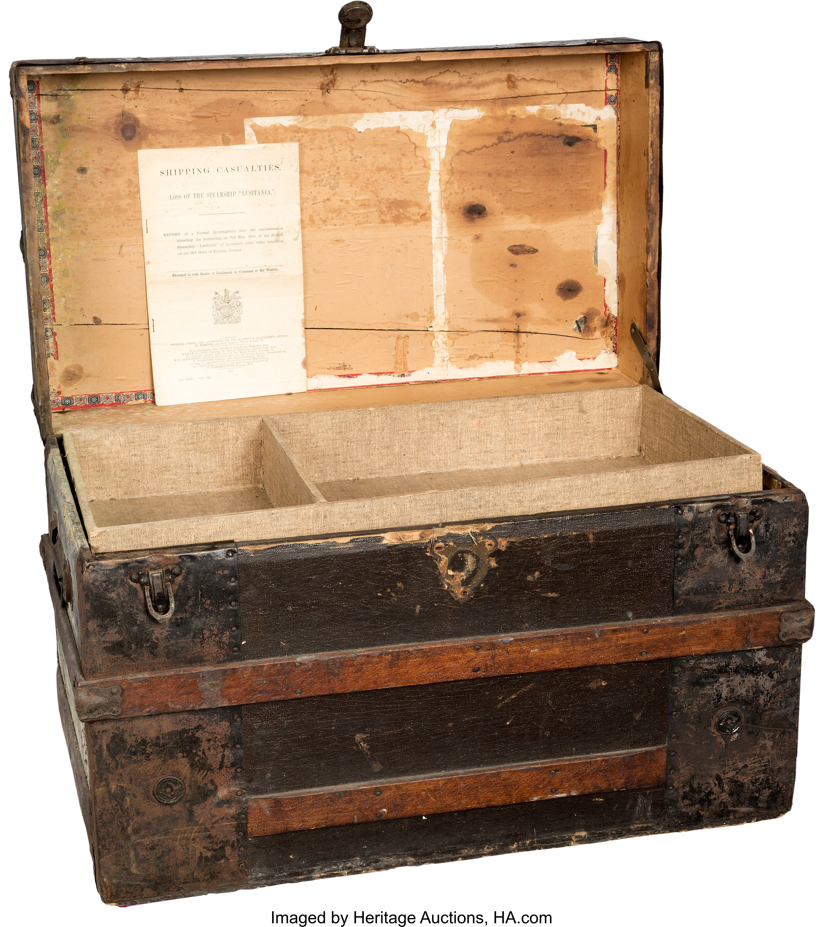 Antique Trunks: Identification and Value Guide  Antique trunk, Antique  steamer trunk, Antiques