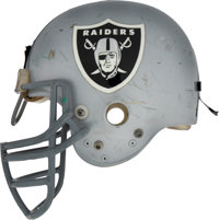 Los Angeles Raiders Game-Used Helmet from 1980's - 1990's (Mears LOA)