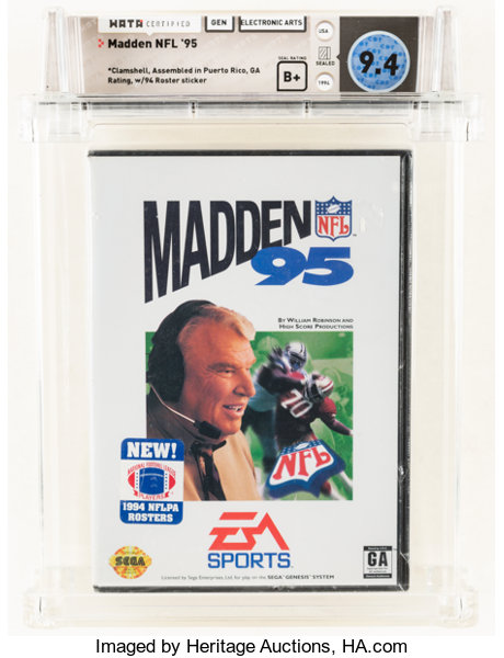 Madden NFL 94, 95, 96, Sega Genesis