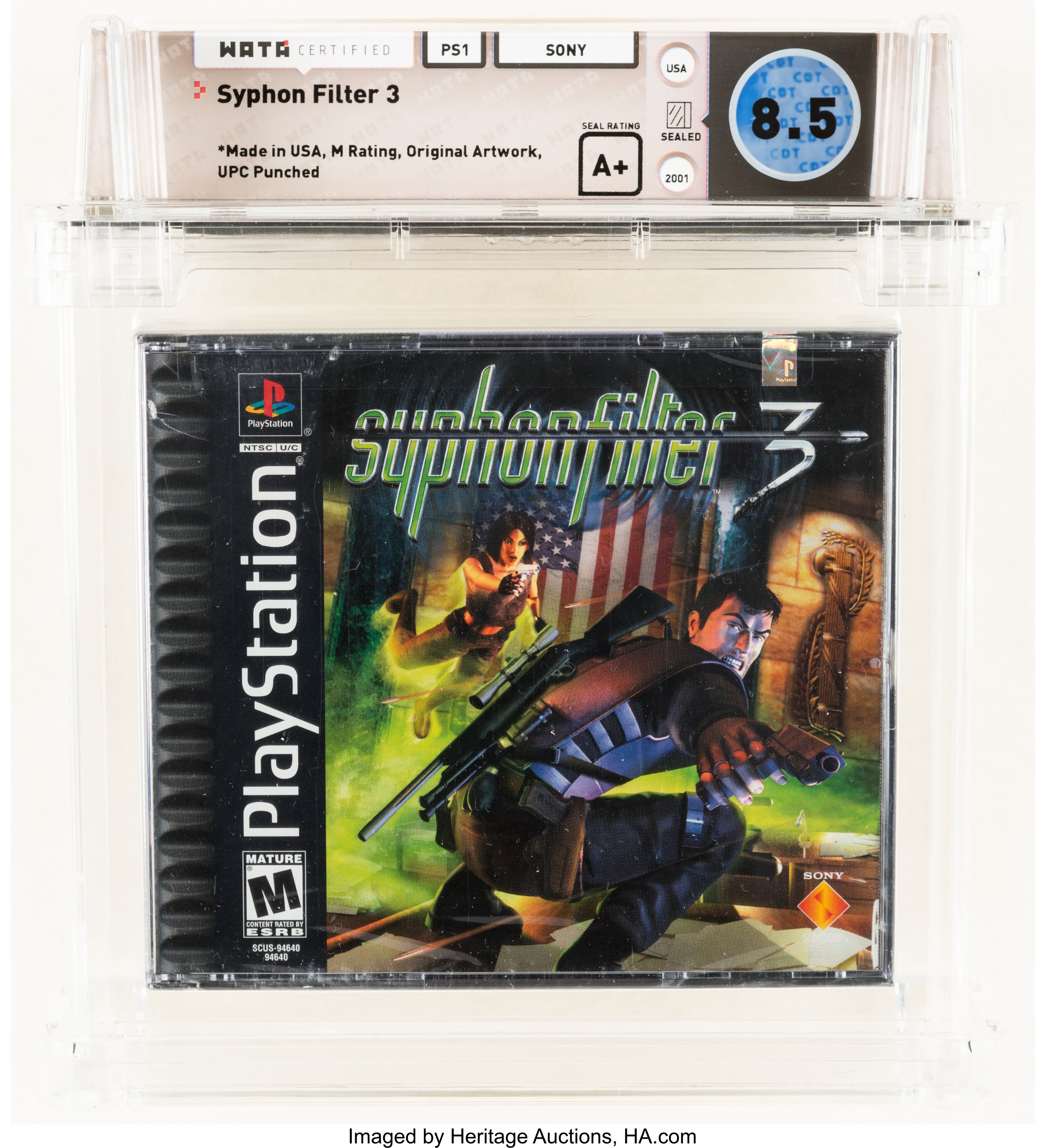 Play PlayStation Syphon Filter Online in your browser 