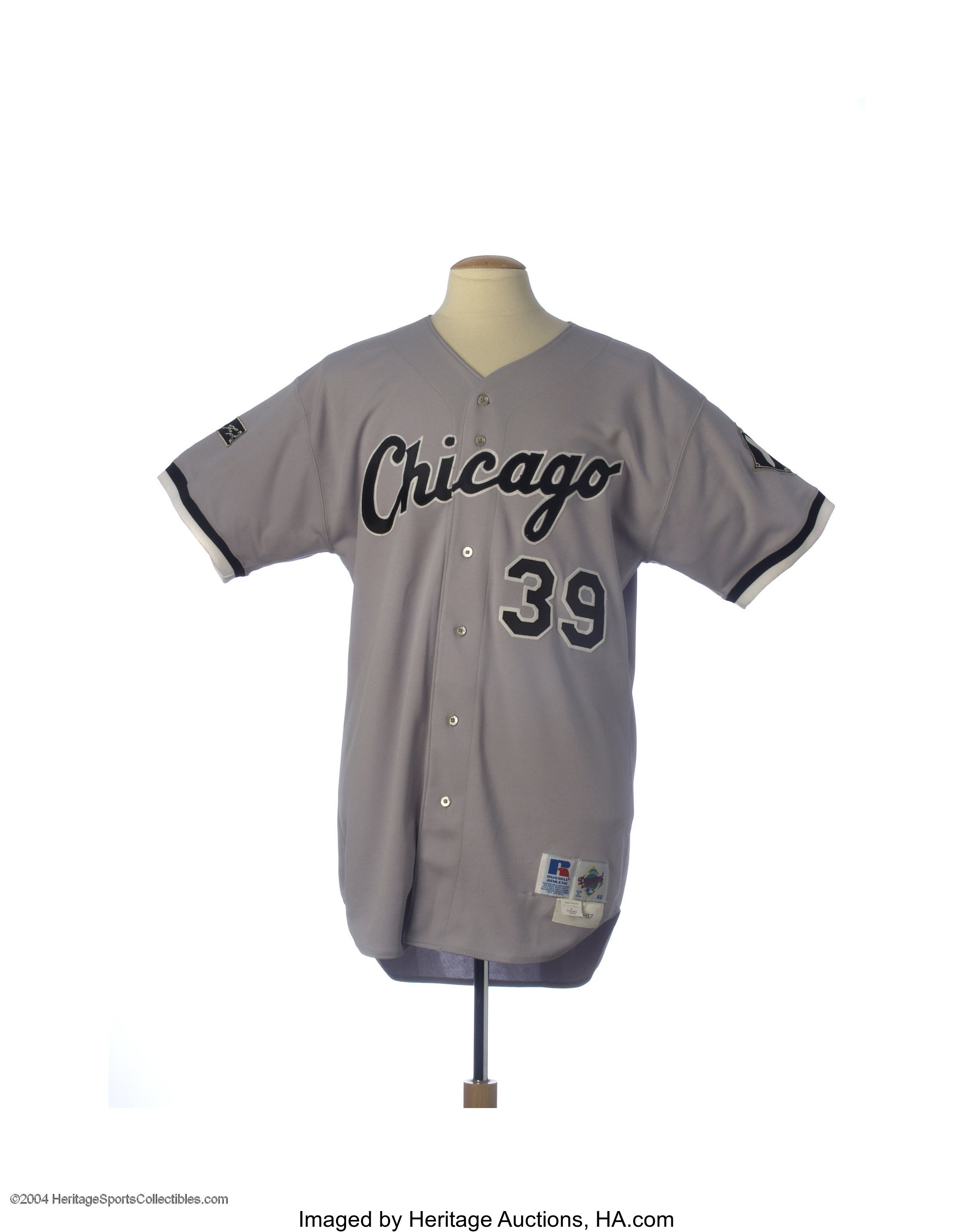 Lot Detail - Roberto Hernandez 1994 Game-Used Chicago White Sox Jersey