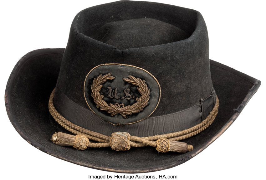 Militaria:Uniforms, Gen. William Tecumseh Sherman: His Campaign Hat. ...