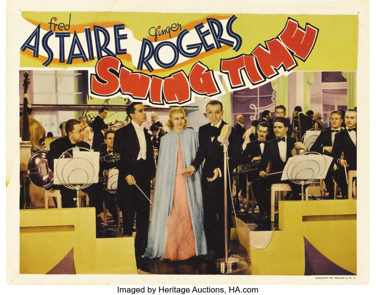 Swing Time Rko 1936 Lobby Card 11 X 14 This Was The