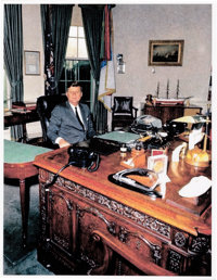John F Kennedy An Important Artifact From His Oval Office Desk