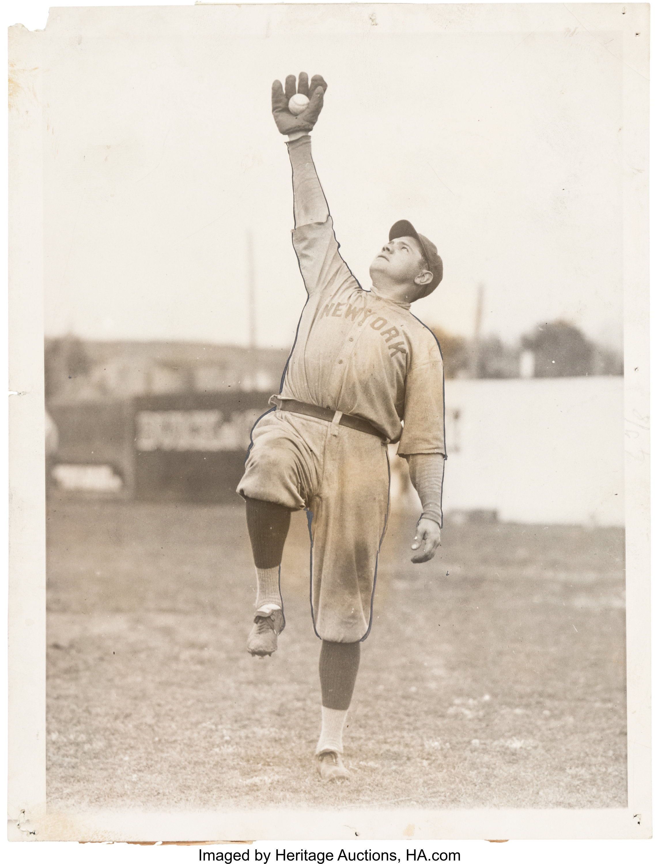 Lot Detail - HISTORIC 1929 BABE RUTH  'NO. 3' - THE KING OF SWAT GETS A  NUMBER ORIGINAL PHOTOGRAPH - PSA/DNA TYPE 1 - FIRST TIME THE BAMBINO WORE NUMBER  3!