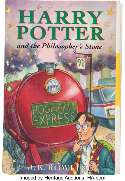 Continental Serafín Santuario J. K. Rowling. Harry Potter and the Philosopher's Stone. [London]: | Lot  #45192 | Heritage Auctions