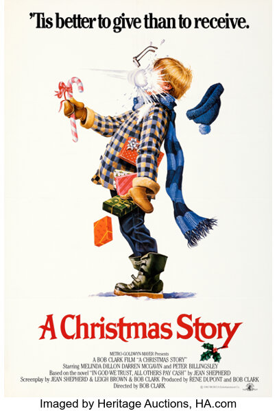 A Christmas Story Mgm 1983 Folded Very Fine International Lot 86561 Heritage Auctions