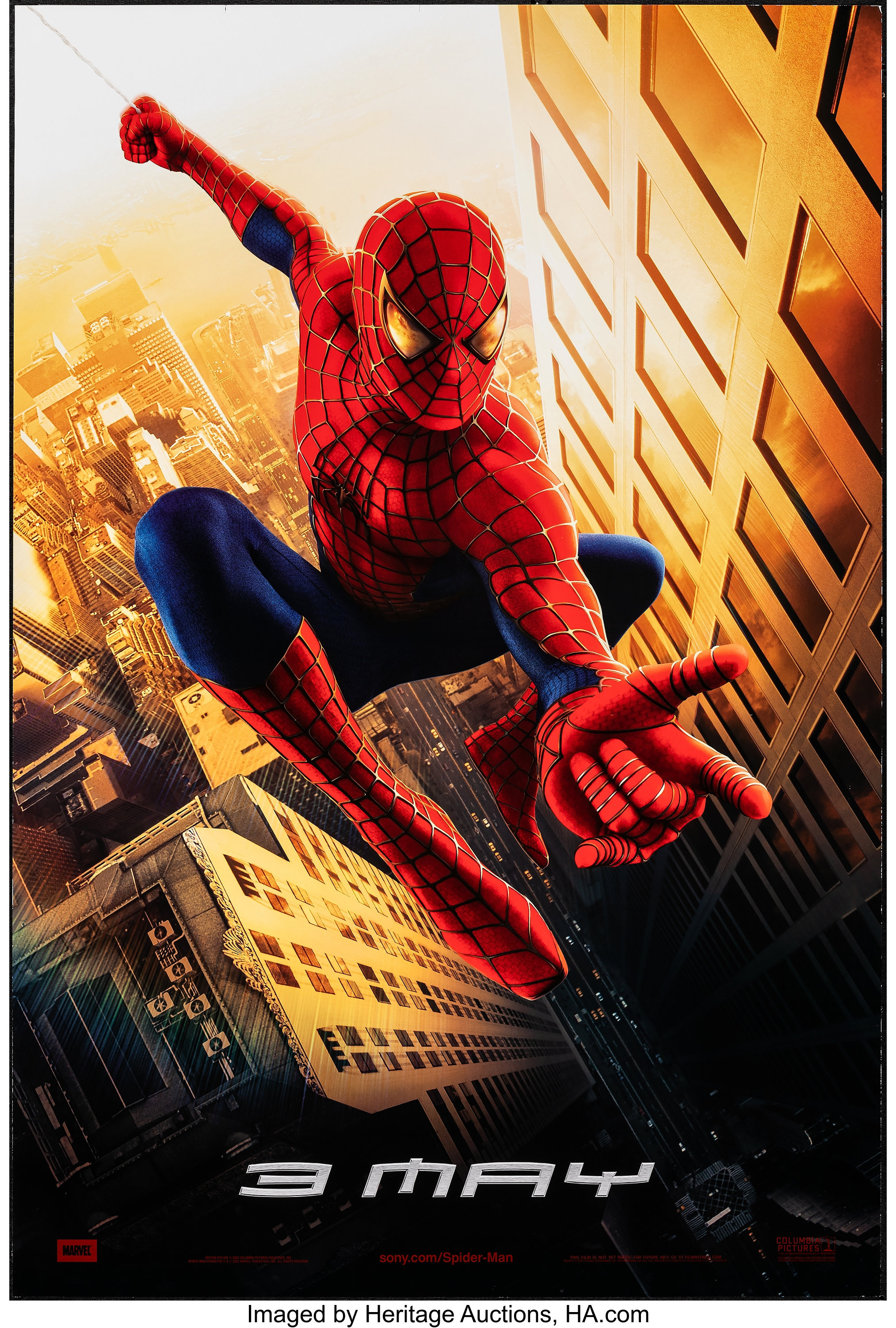 Spider-Man (Columbia, 2002). Rolled, Very Fine+. One Sheet (