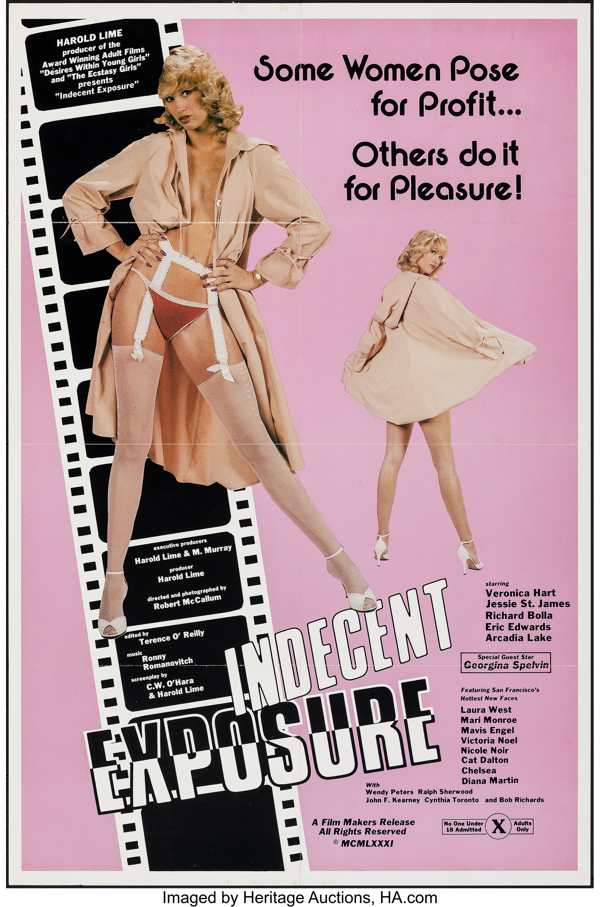 Indecent Exposure & Other Lot (Film Makers, 1981). Folded, Very | Lot  #54238 | Heritage Auctions