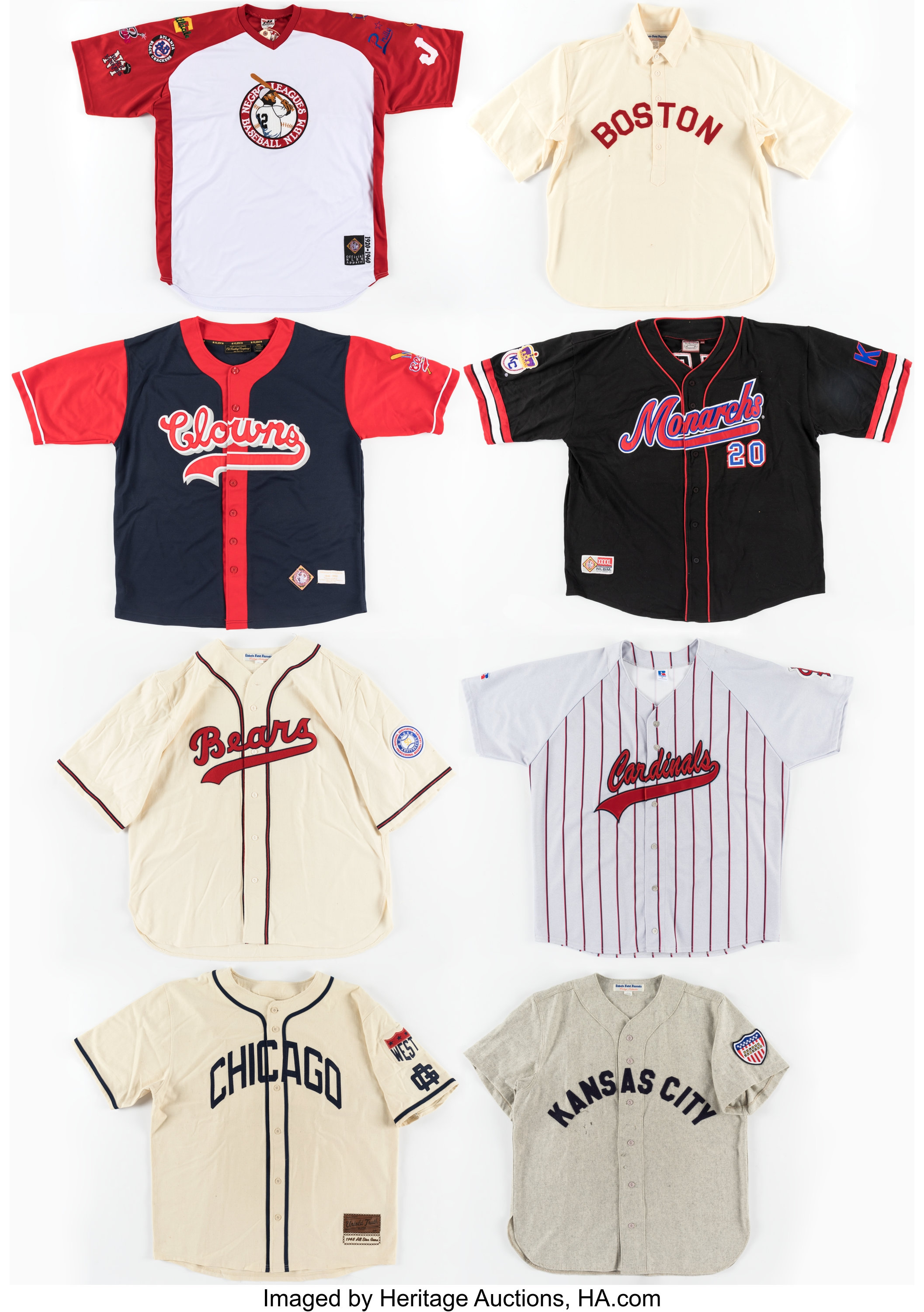 NEGRO LEAGUE COMMEMORATIVE BASEBALL JERSEY Vintage collection Jersey