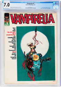 Vampirella #3 (Warren, 1970) CGC FN/VF 7.0 Off-white pages