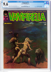 Vampirella #5 (Warren, 1970) CGC NM+ 9.6 White pages