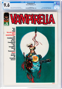 Vampirella #3 (Warren, 1970) CGC NM+ 9.6 White pages