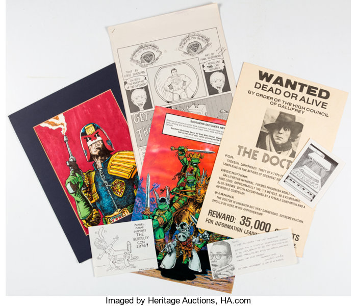 Memorabilia:Comic-Related, Dave Dorman, Dave Sim, Neal Adams, and Others - Portfolios and
Prints Group of 12 (Various Publishers, c. 1980-90s).....