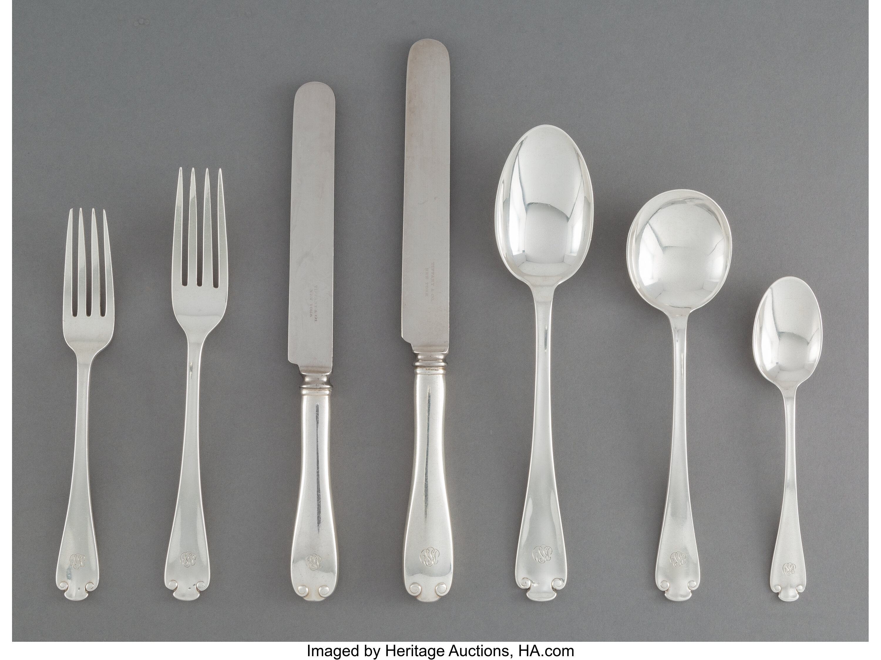 Tiffany and hot sale co silverware