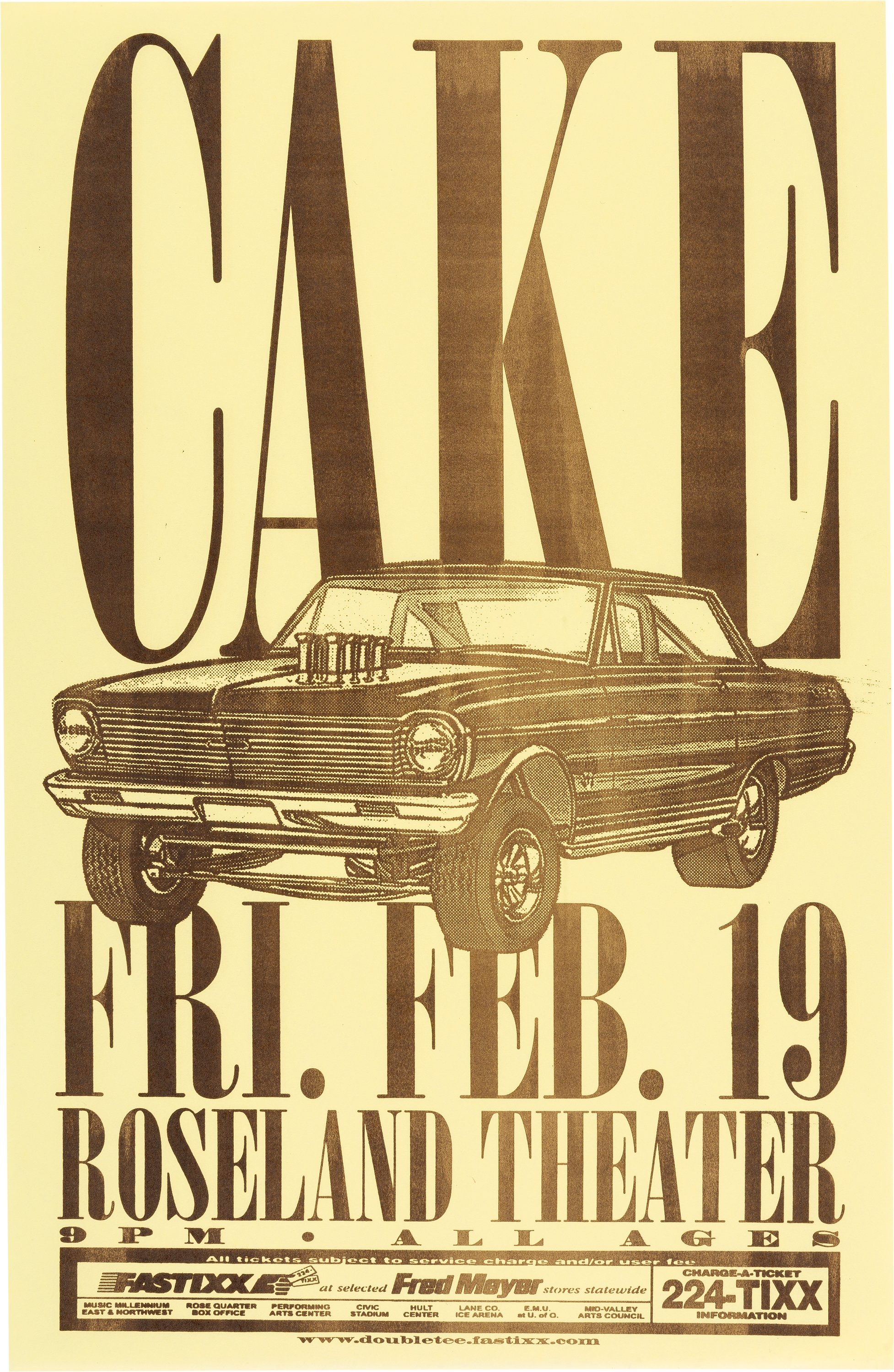 cake band poster