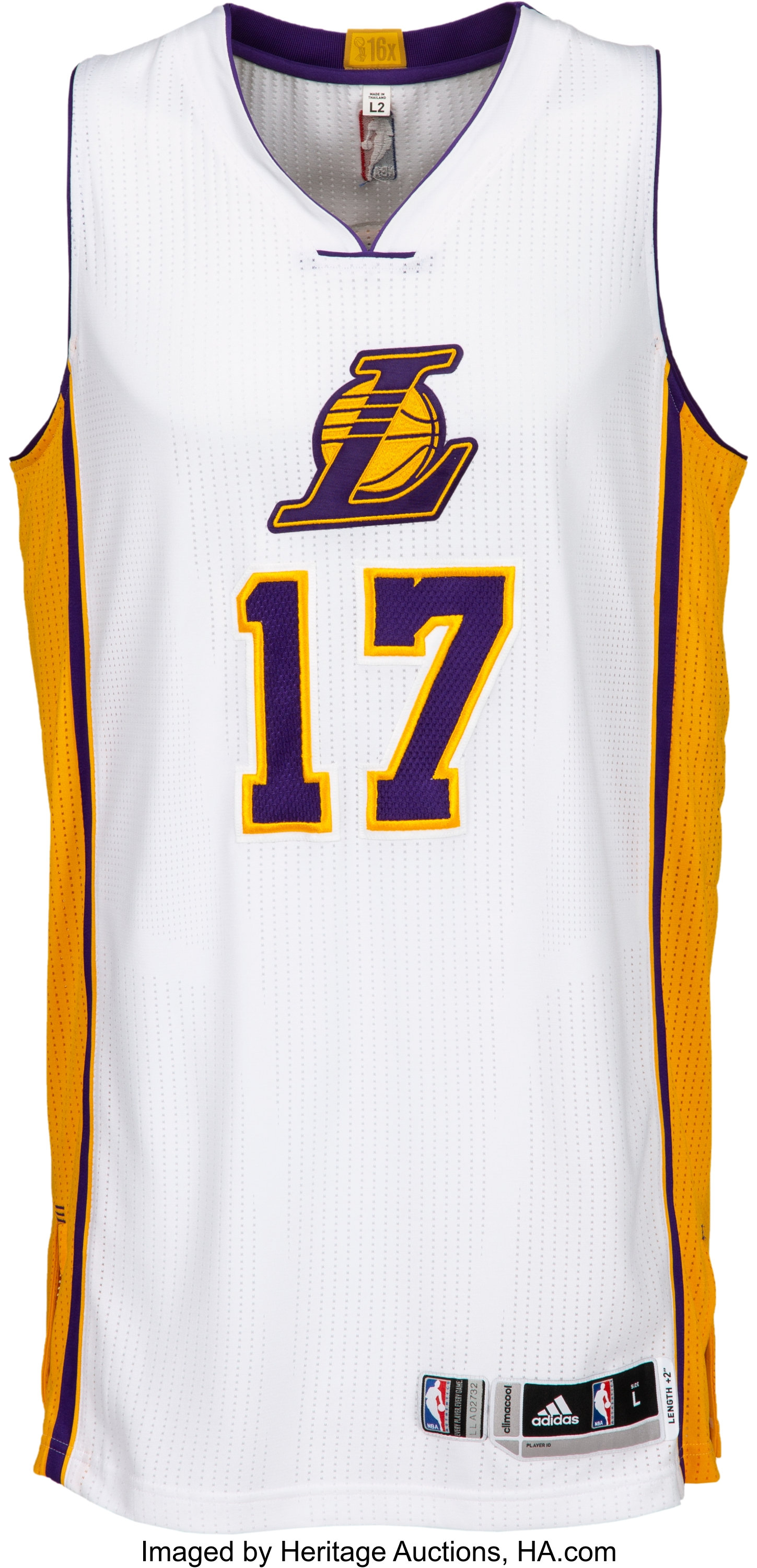 Subliminator Los Angeles Lakers Basketball Jersey