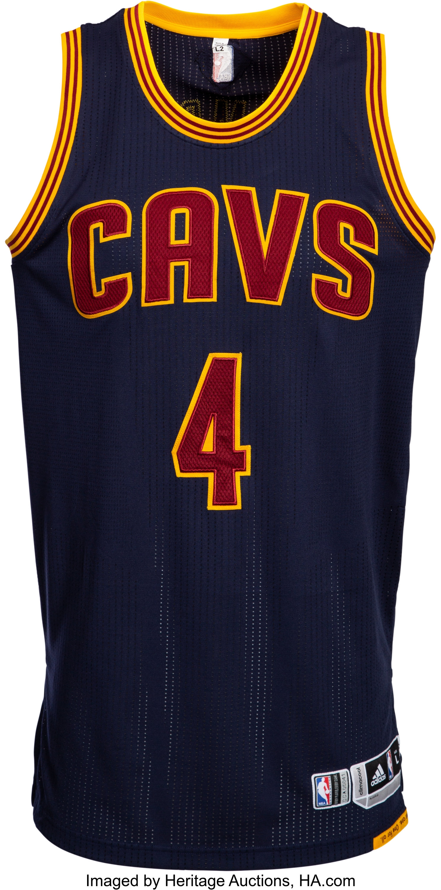 16 Iman Shumpert Game Worn Cleveland Cavaliers Nba Finals Jersey Lot Heritage Auctions