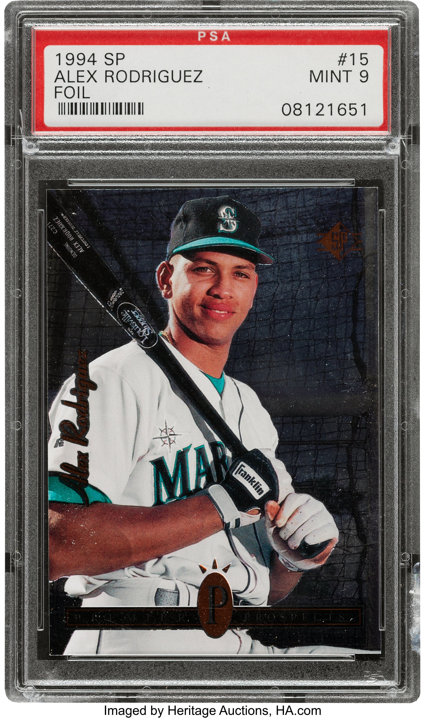 1994 SP Alex Rodriguez #15 PSA Mint 9. ... Baseball Cards Singles | Lot  #57718 | Heritage Auctions