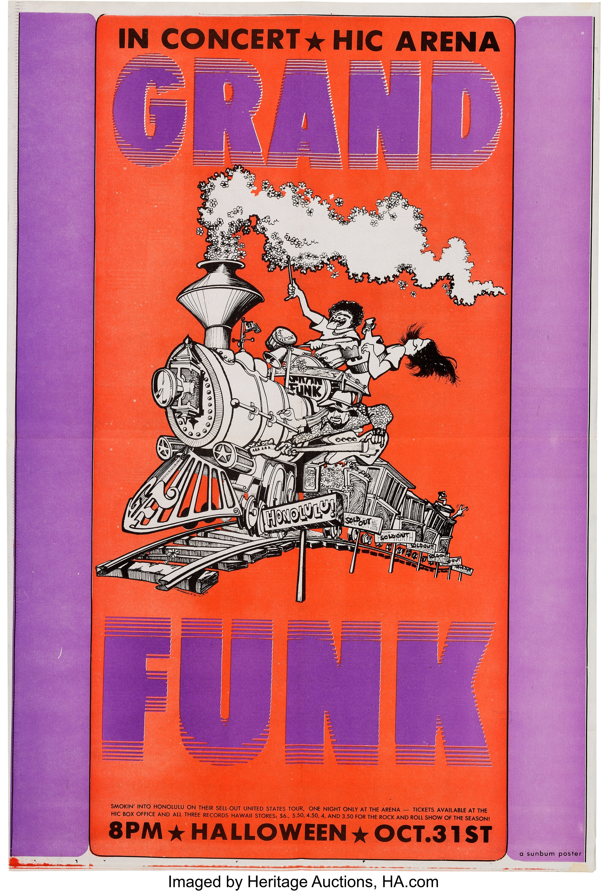 Pink Floyd / Santana / Grand Funk sold Railroad Vintage Posters!