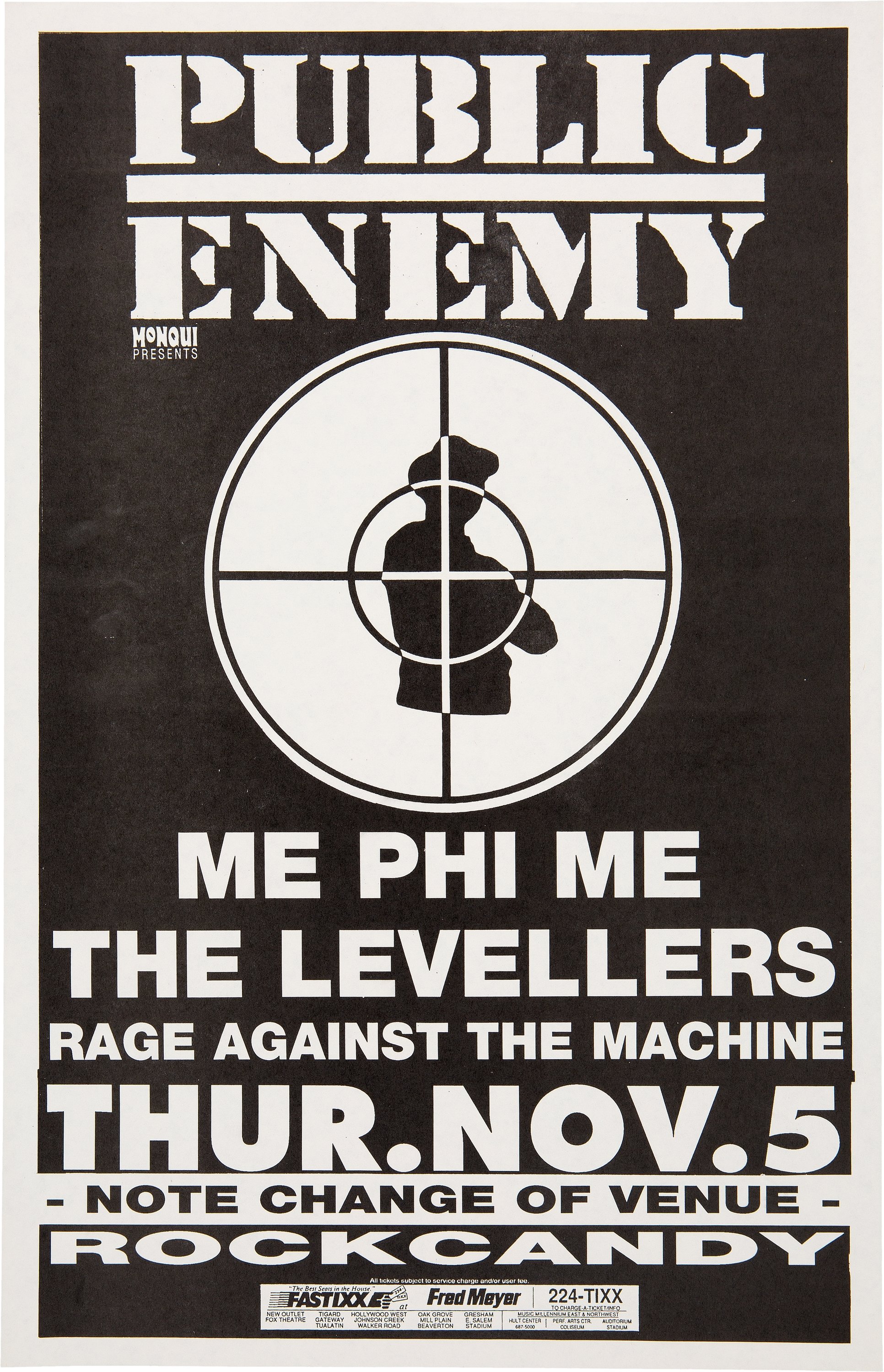 Public Enemy Rage Against The Machine Me Phi Me The Levellers Lot 89899 Heritage Auctions