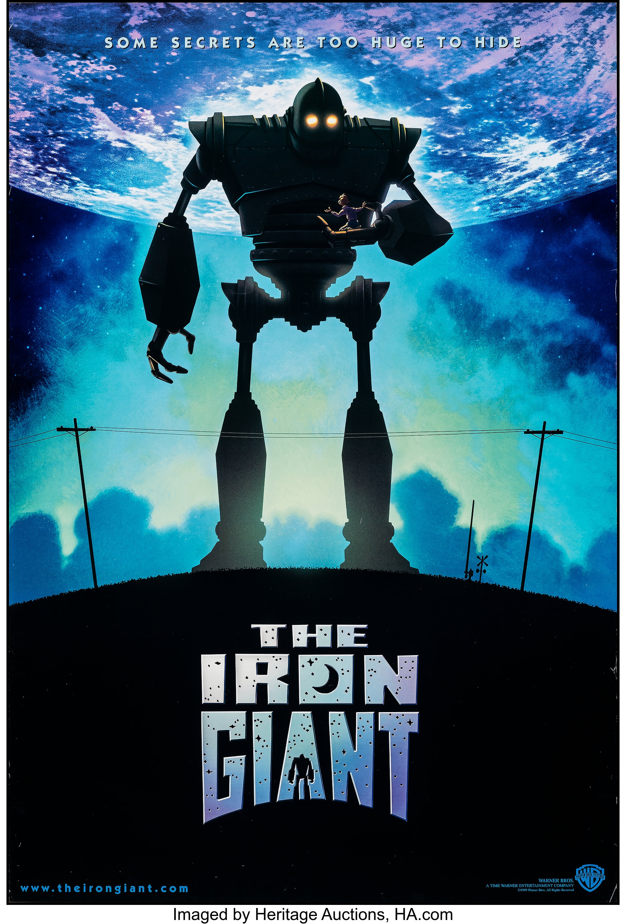 The Iron Giant (Warner Bros., 1999). Rolled, Very Fine. | Lot