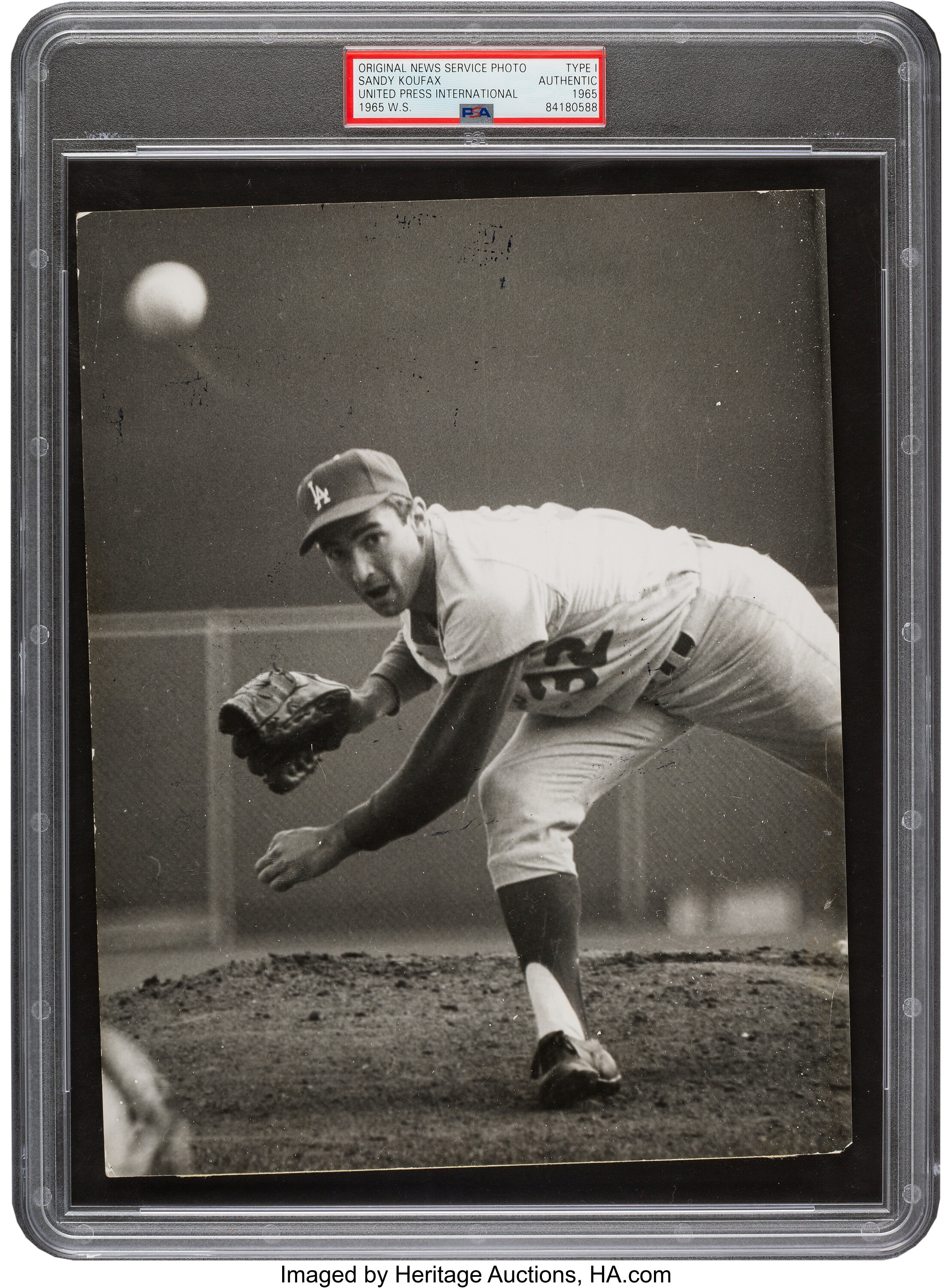 1965 Sandy Koufax World Series Original Photograph, PSA/DNA Type | Lot  #80291 | Heritage Auctions