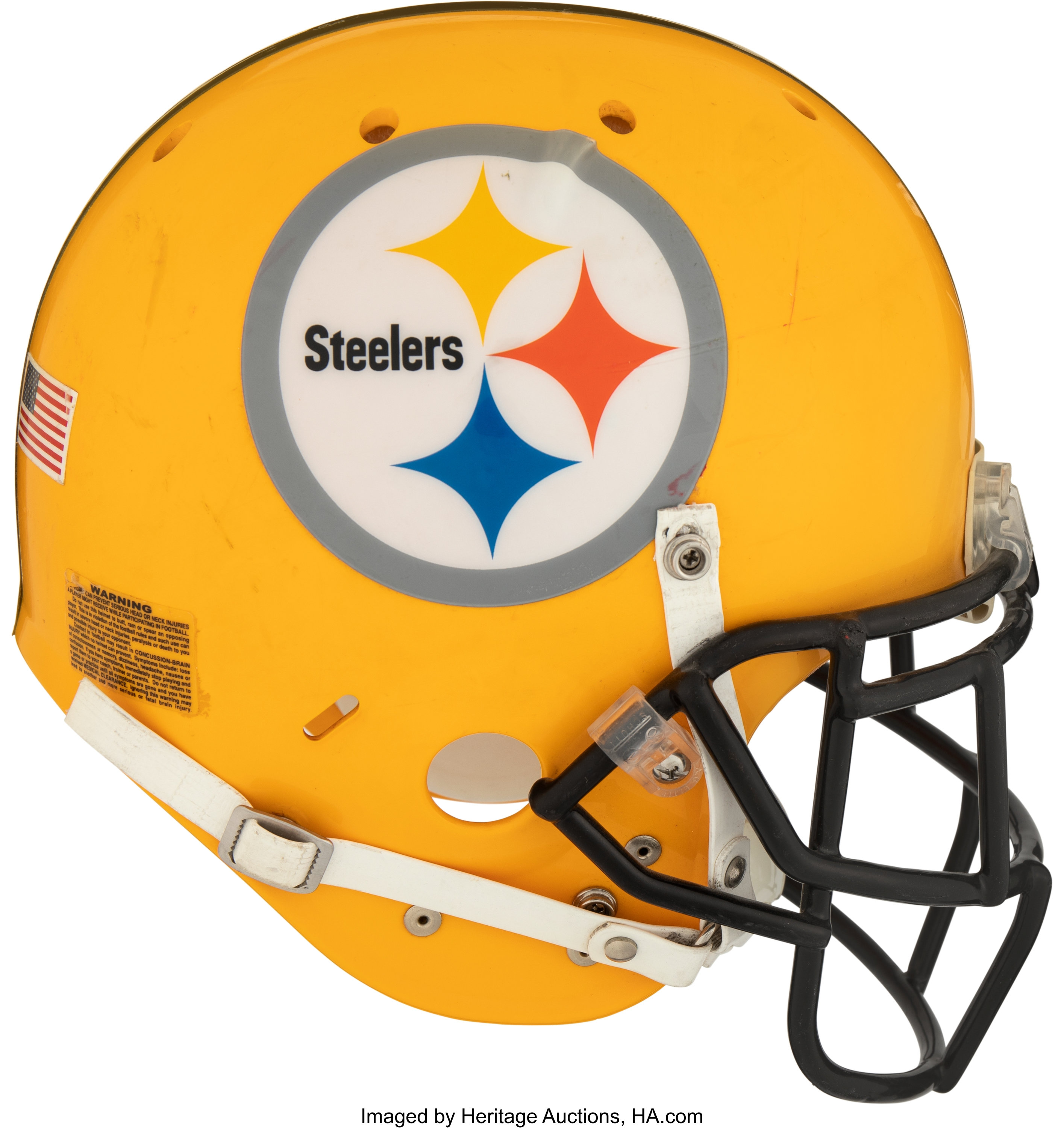 steelers game helmet