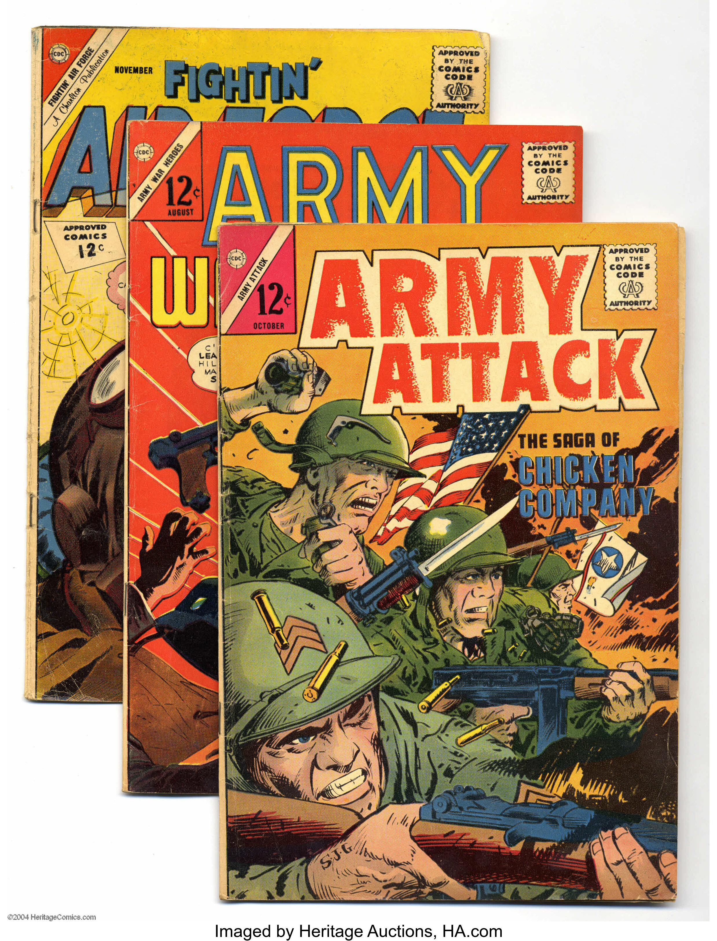 Charlton Silver Age War Comics Group (Charlton, 1960-65) Condition