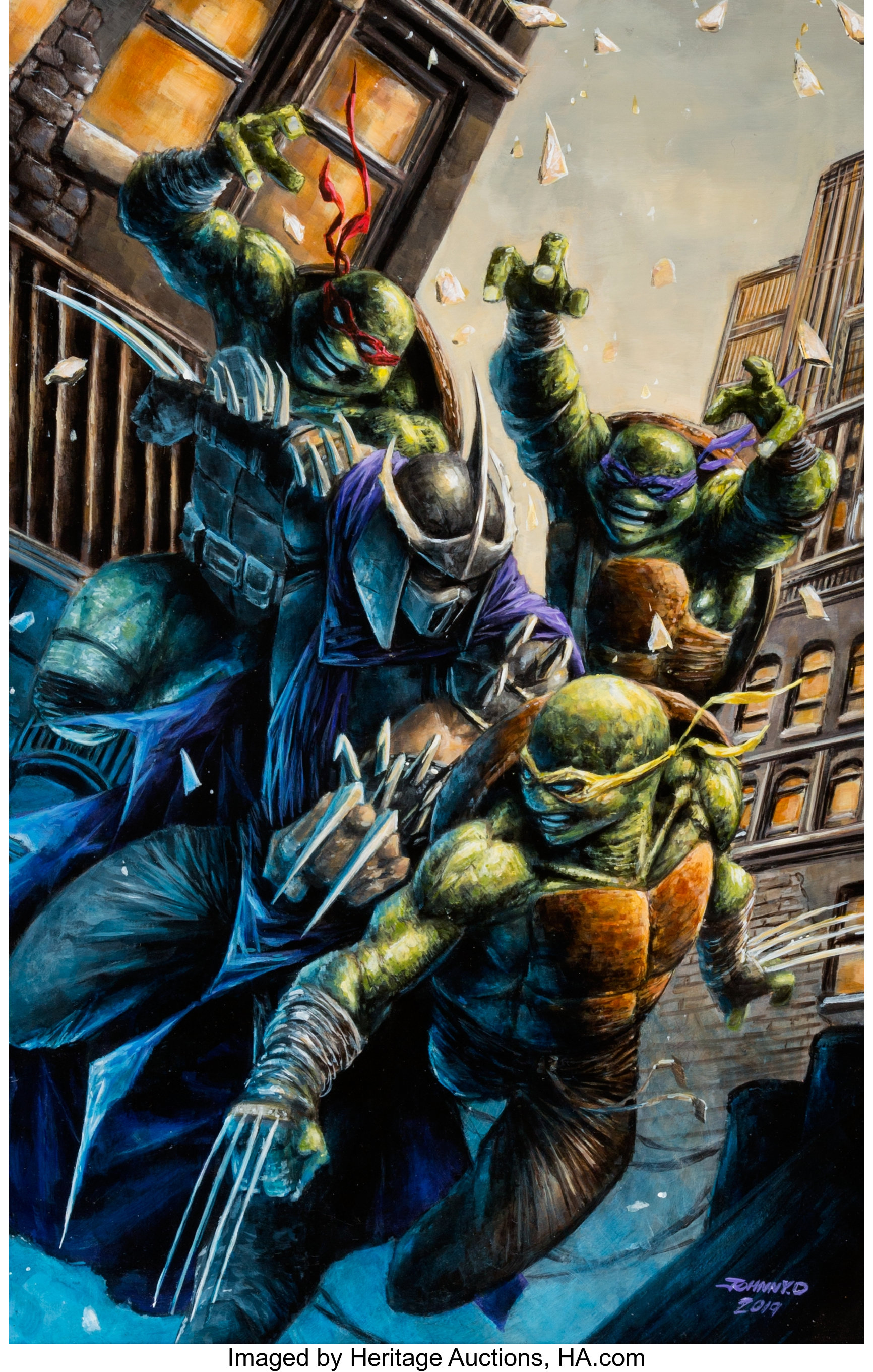 Teenage Mutant Ninja Turtles DVD Fine Art Print by Unknown at