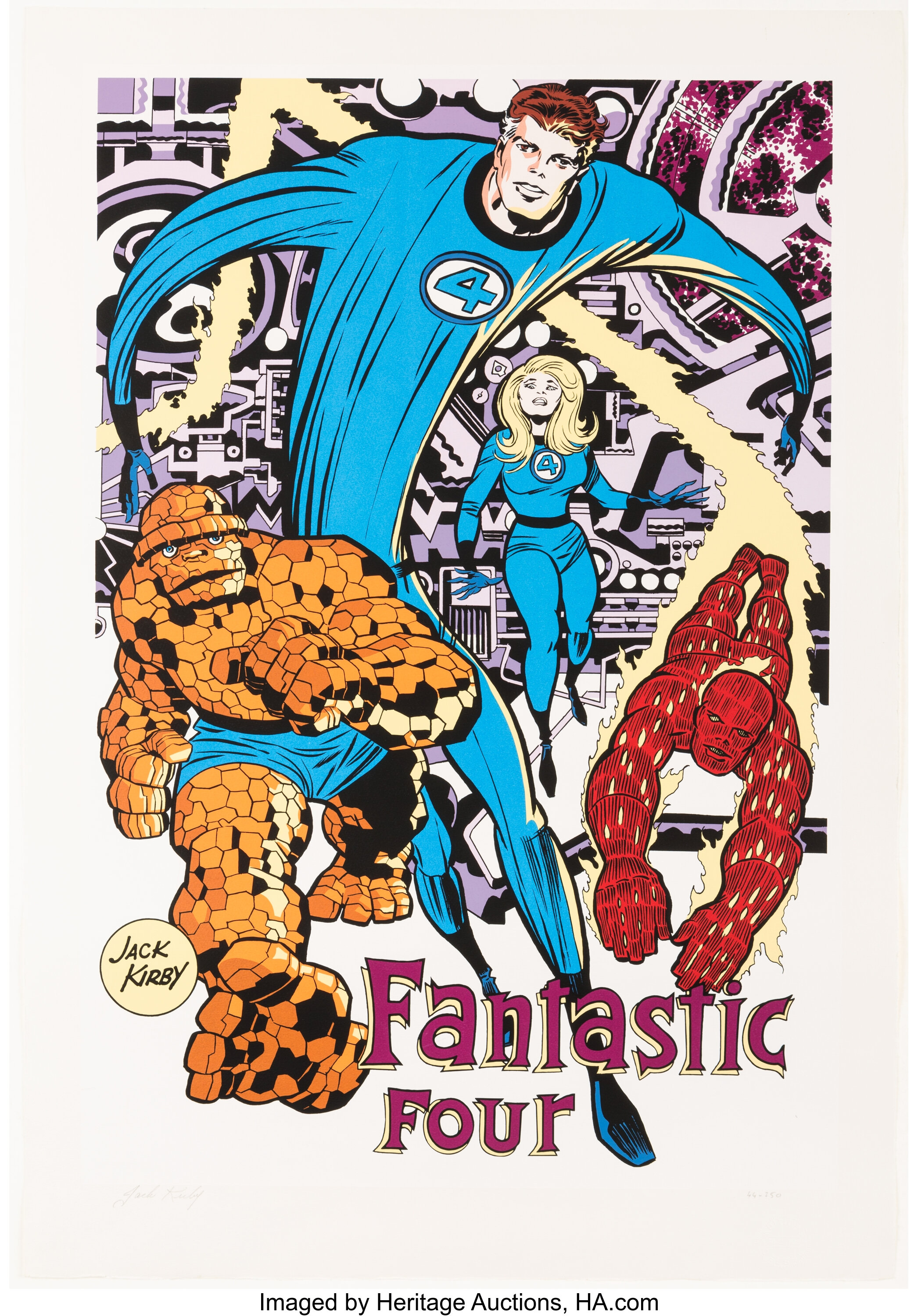 JACK KIRBY Signed Autographed Comic Book main image 0