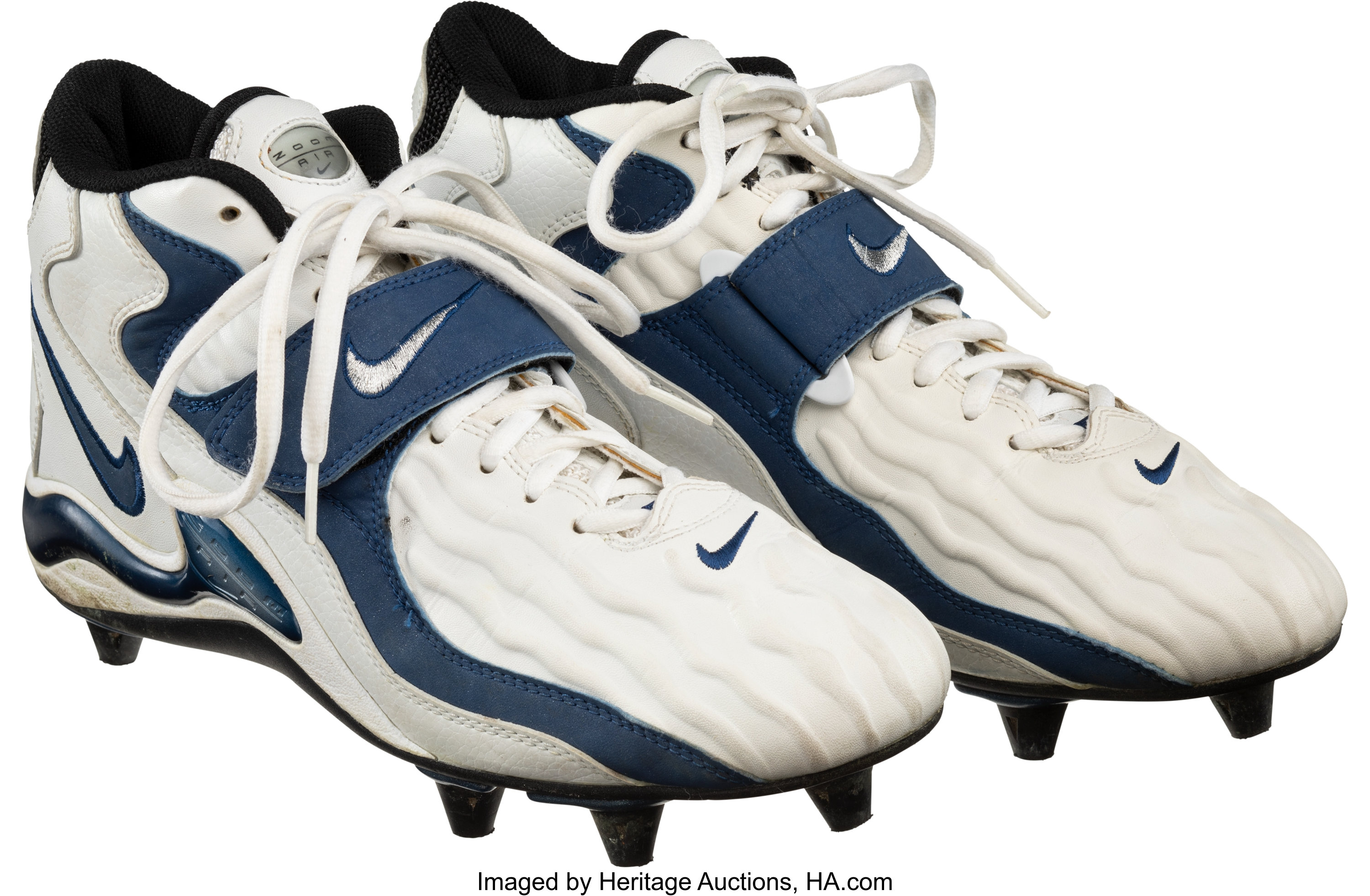 1998 Barry Sanders Game Worn Detroit Lions Cleats Attributed to Lot 57276 Heritage Auctions