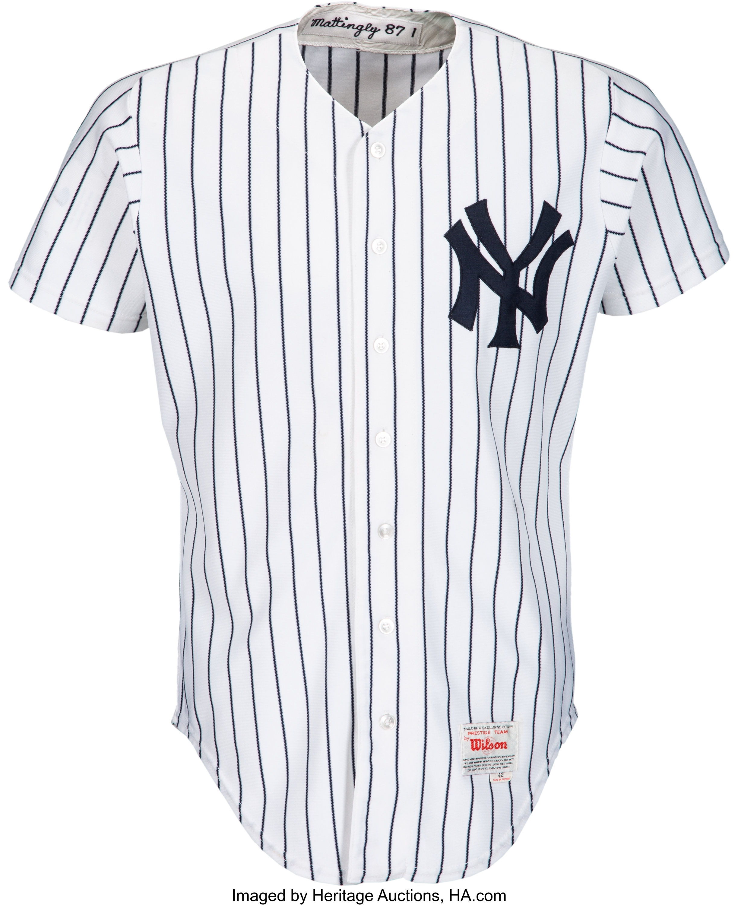 New York Yankees 1982-1991 Road Don Mattingly MLB Baseball Jersey