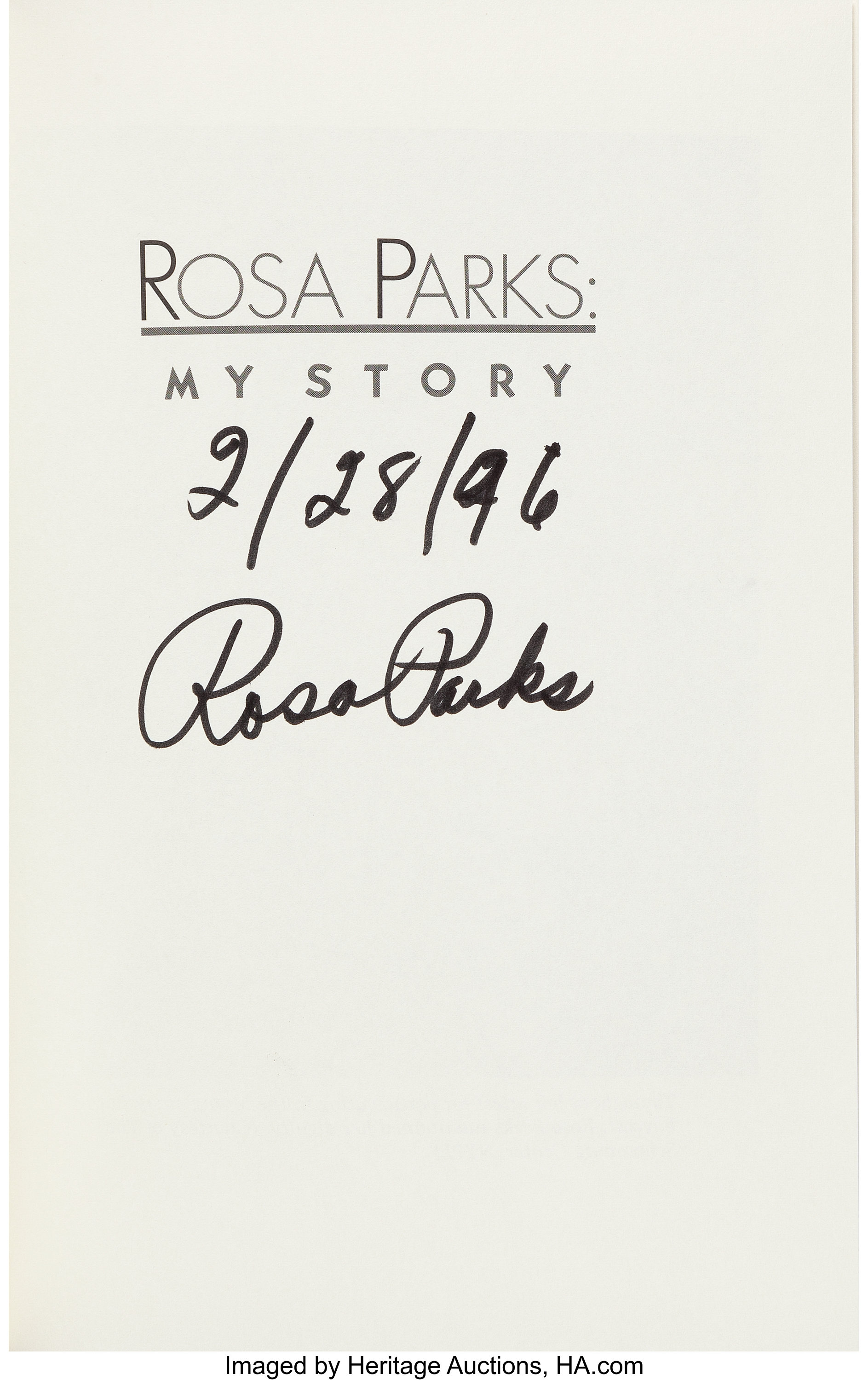 rosa parks memoir my story