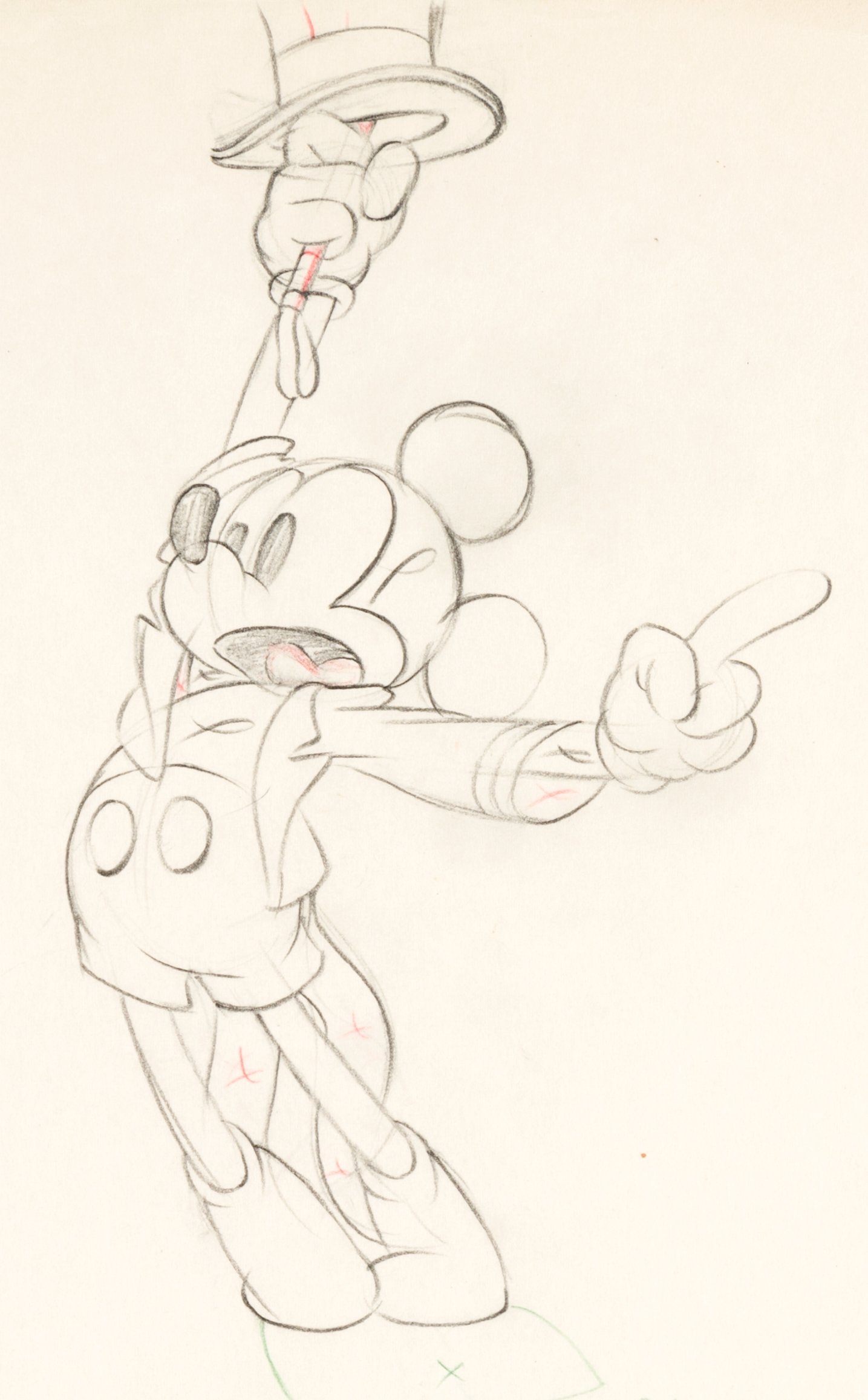 Mickey's Circus Mickey Mouse Animation Drawing (Walt Disney, 1936 ...