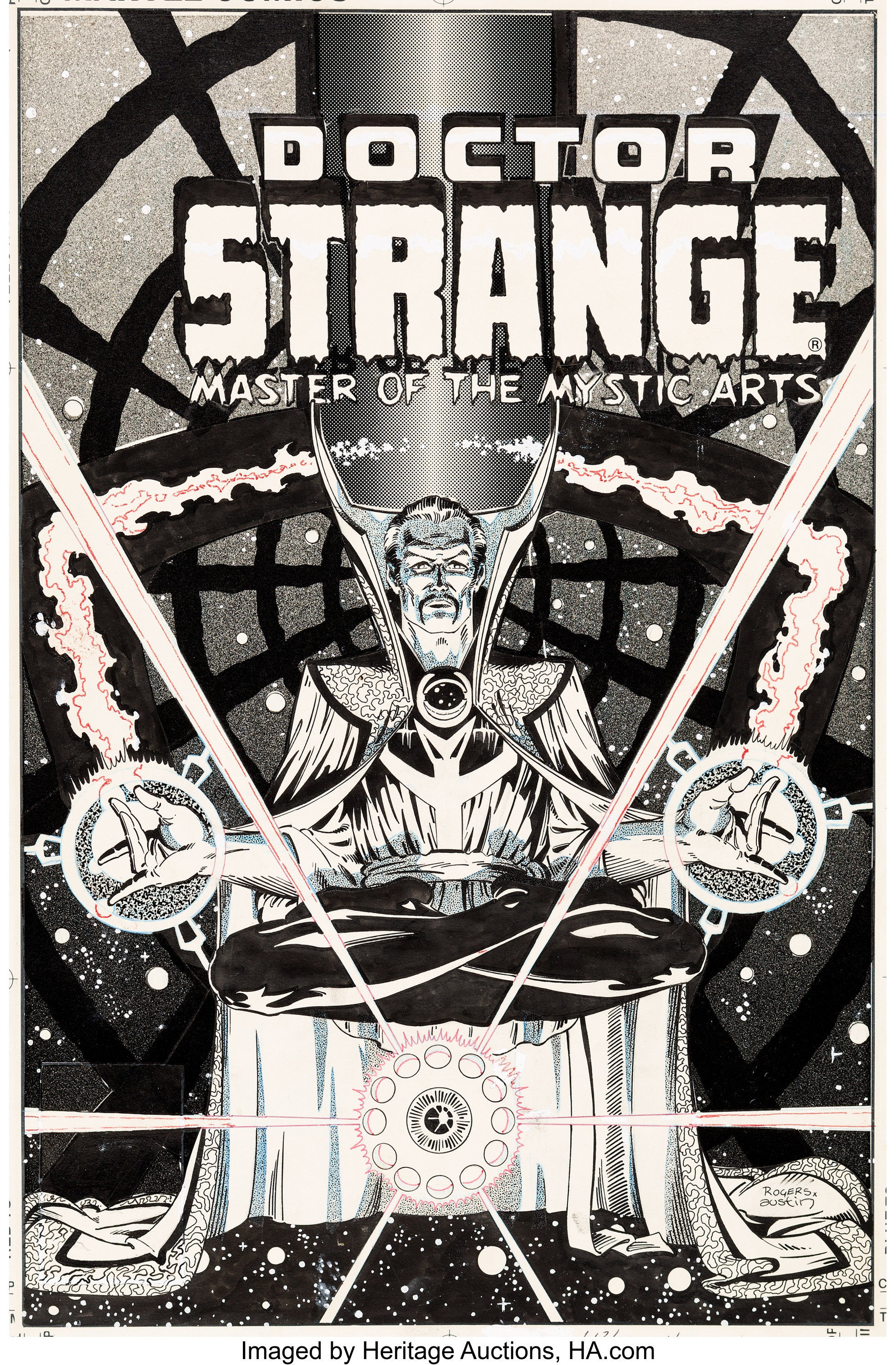 Marshall Rogers and Terry Austin Doctor Strange #49 Cover Original ...