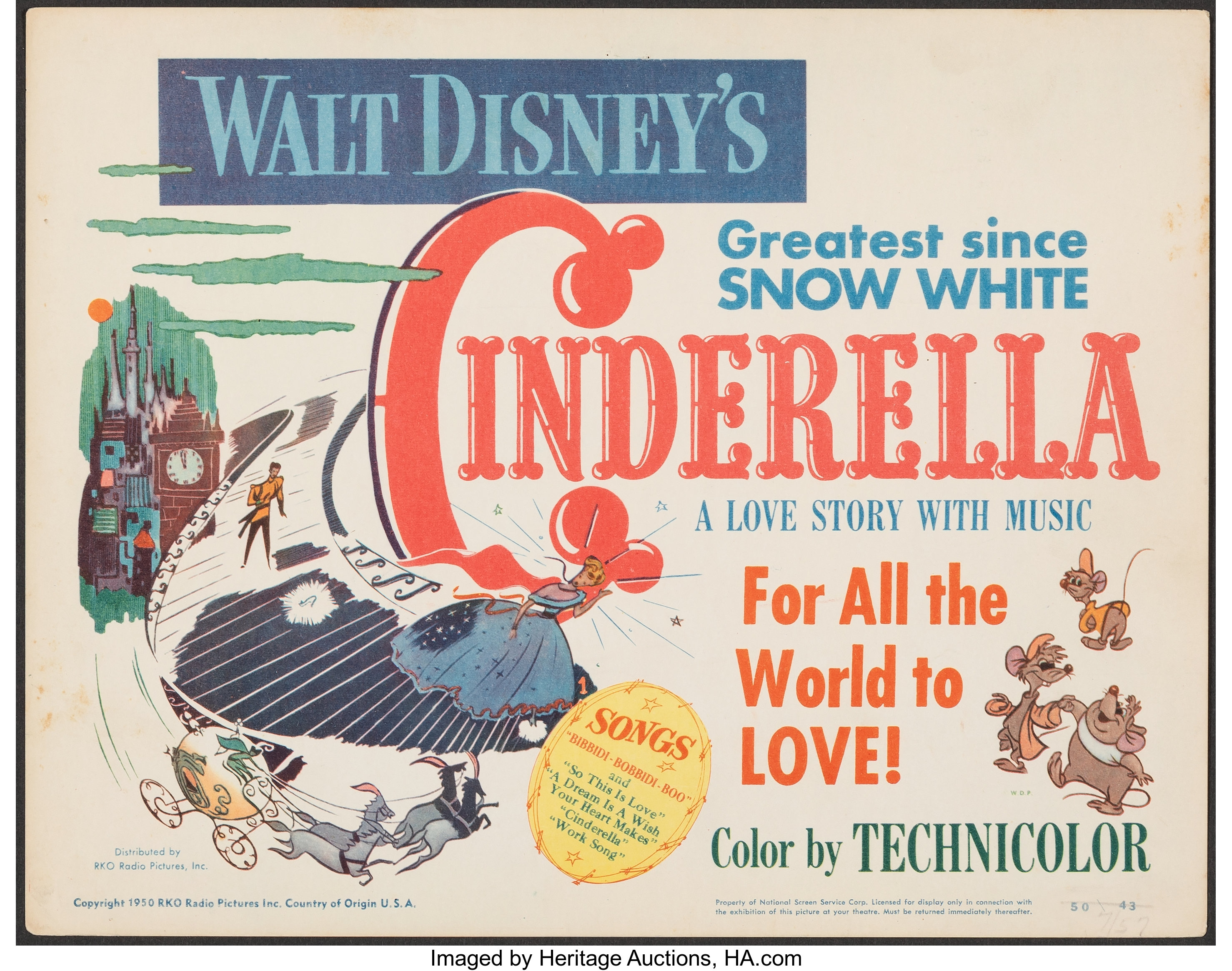 Snow White,' 'Cinderella,' Other Disney Song Royalty Rights Up For Auction