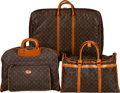 Louis Vuitton Orange Damier Nylon Masai Adventure Duffle Bag