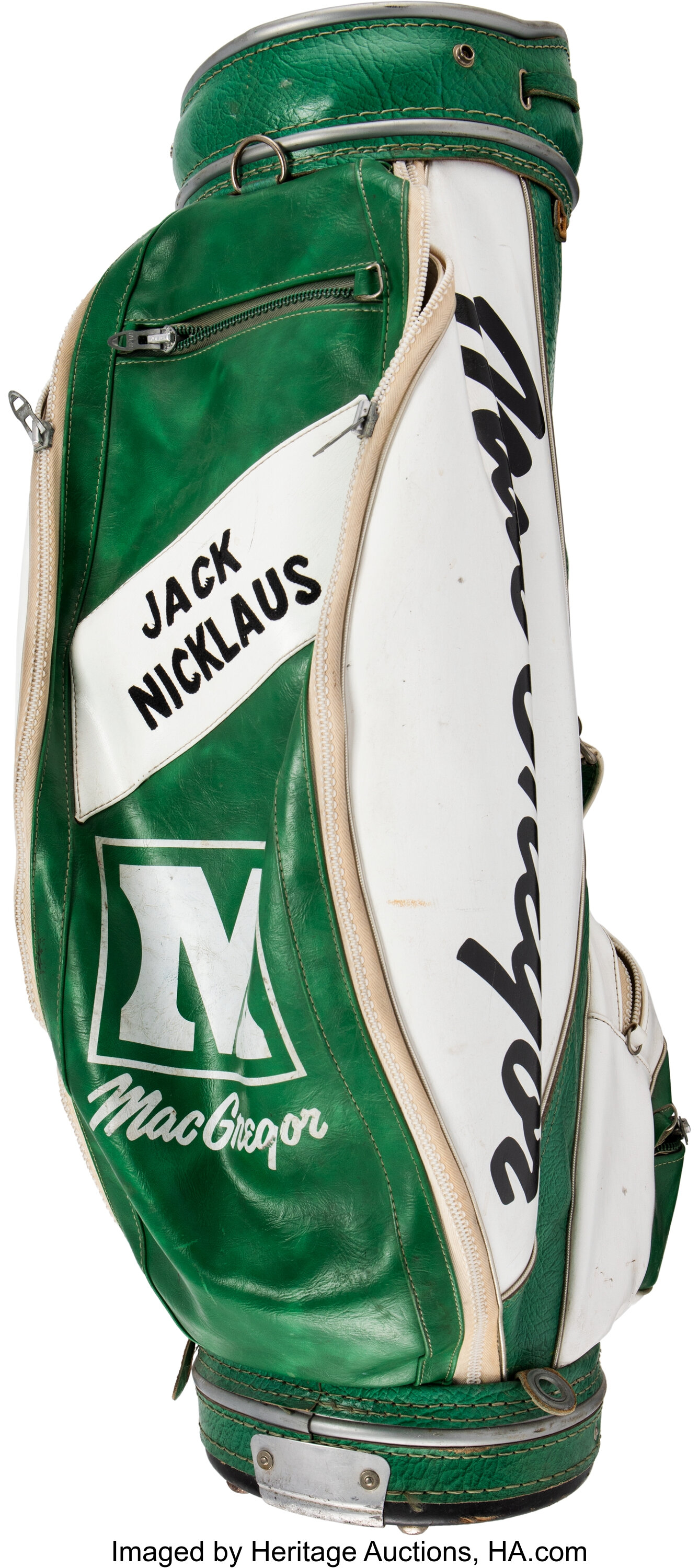 1970 S Jack Nicklaus Tournament Used Golf Bag Golf Collectibles Lot 57398 Heritage Auctions