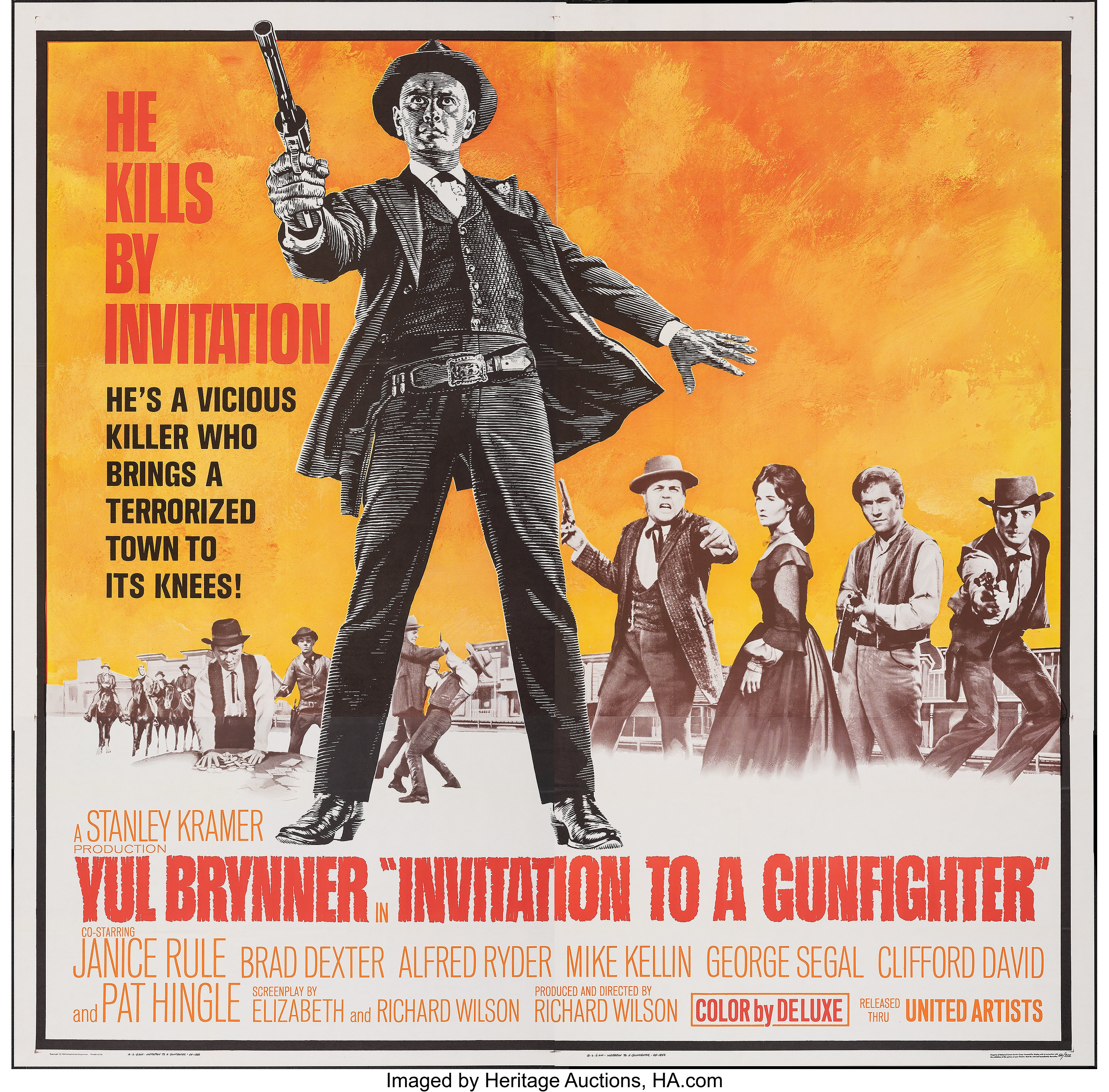Invitation to a Gunfighter (1964) - gunfighter or con artist? - item by IMDb