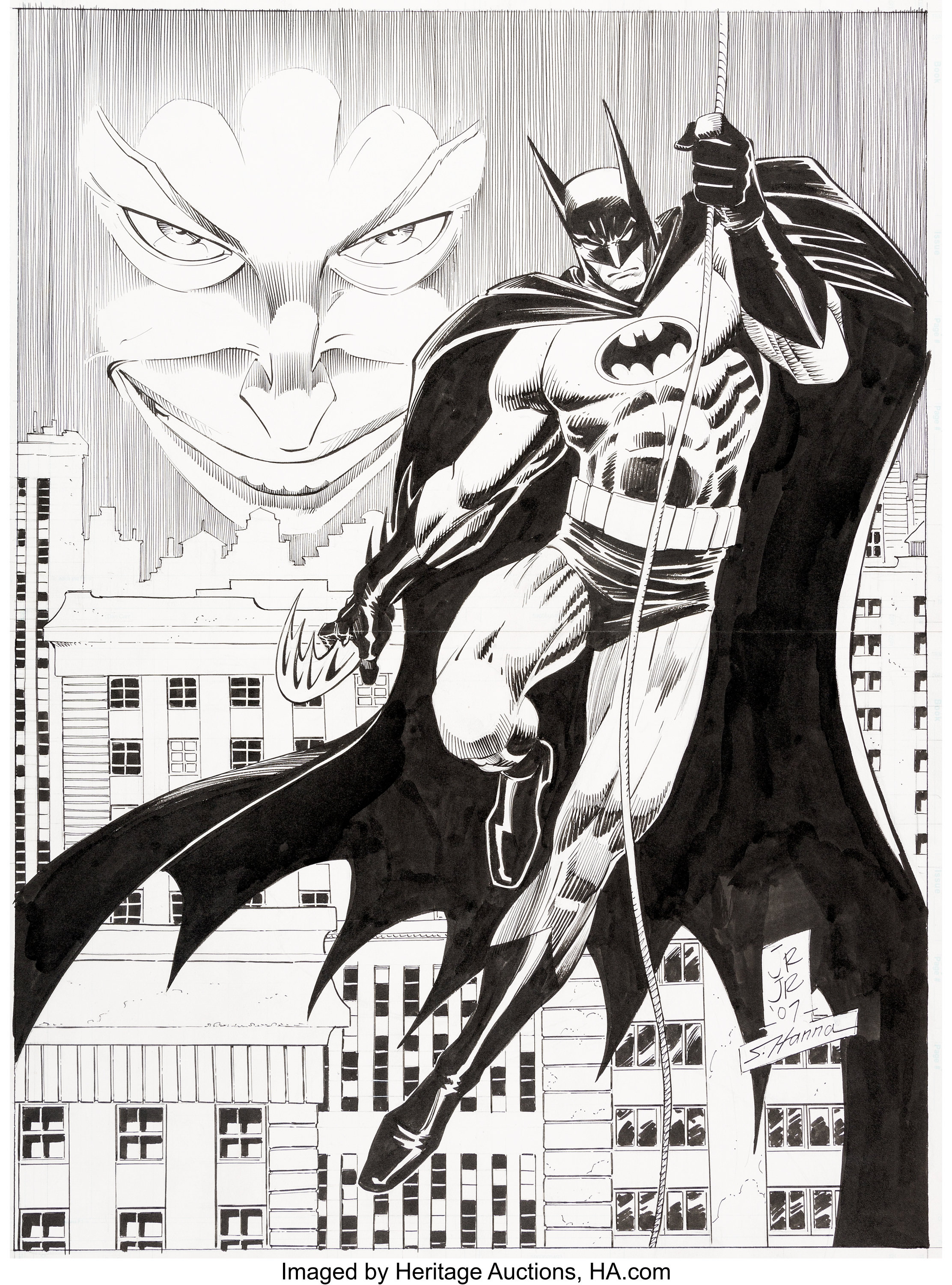 John Romita Jr. and Scott Hanna - Batman Specialty Illustration | Lot  #95226 | Heritage Auctions