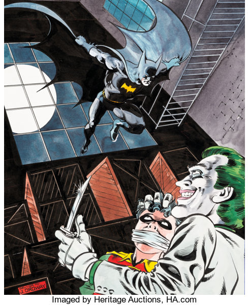 Jerry Ordway - Batman and Robin Specialty Illustration Original Art | Lot  #95205 | Heritage Auctions