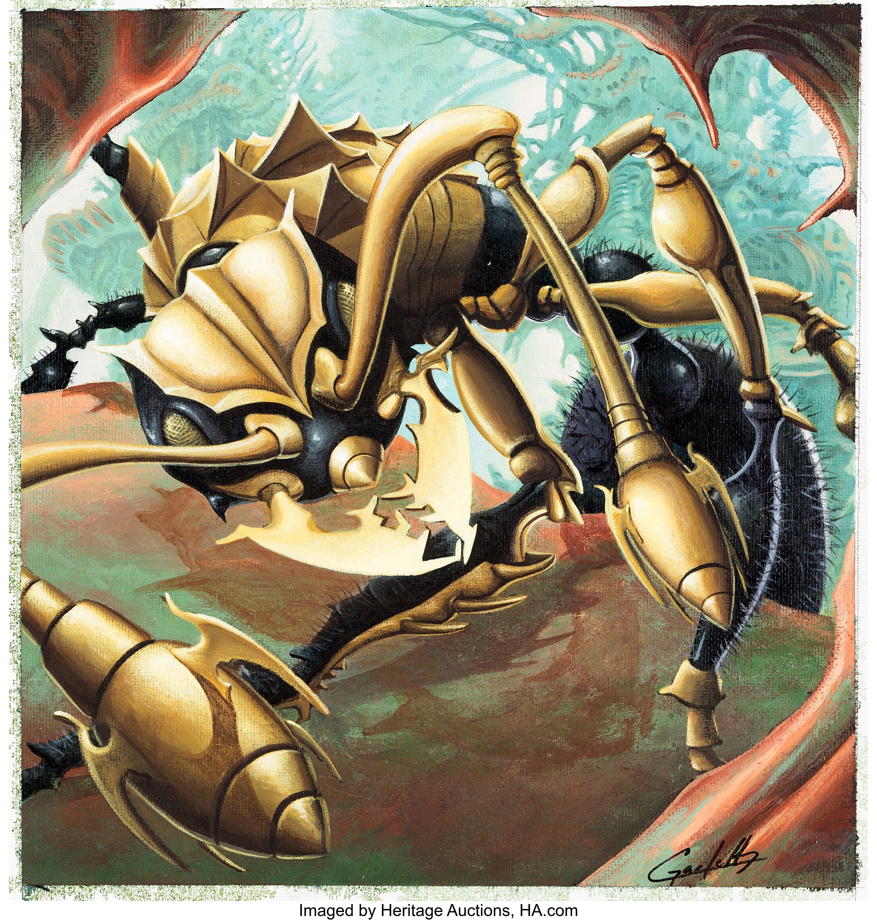 Keith Garletts Magic: The Gathering: Mirrodin Online Insect Token | Lot  #95117 | Heritage Auctions