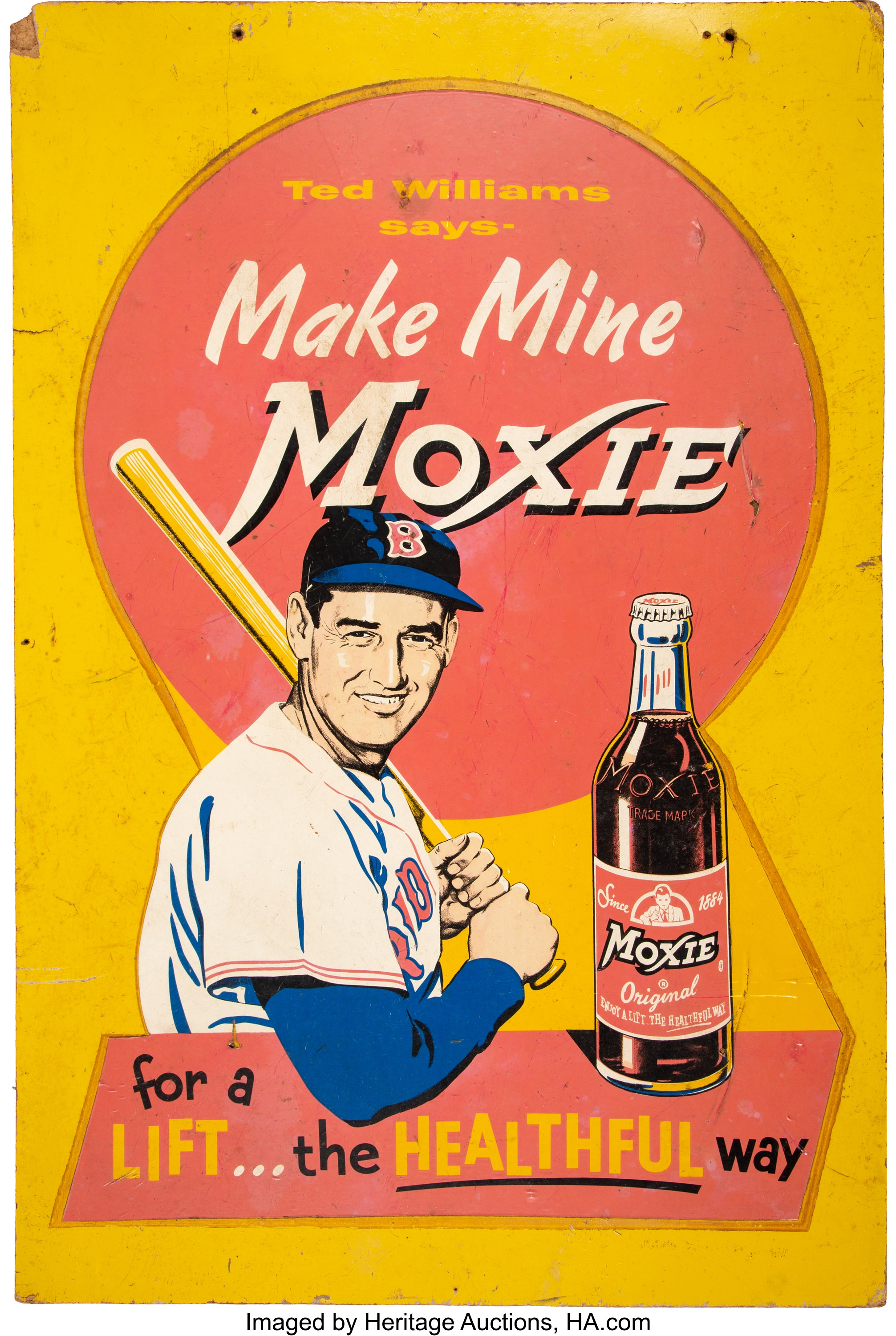 Collectible Ted Williams Moxie Sign Kids T-Shirt by Poet's Eye - Fine Art  America