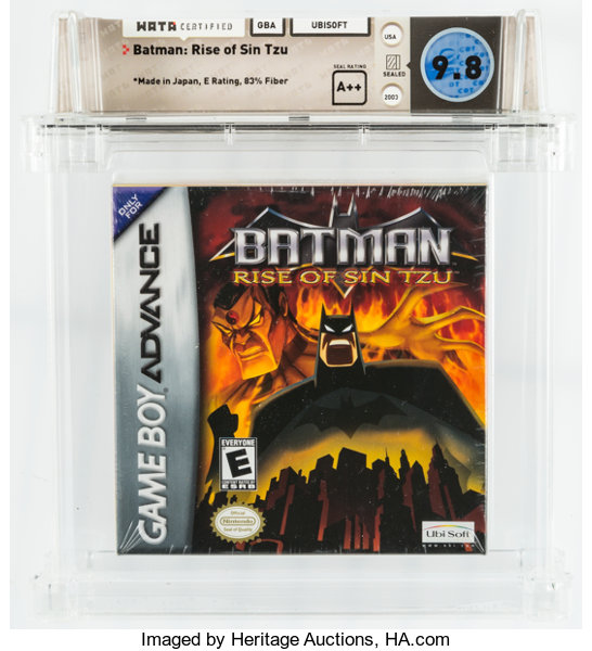 Batman: Rise of Sin Tzu Wata  A++ Sealed GBA Ubisoft 2003 | Lot #19937 |  Heritage Auctions