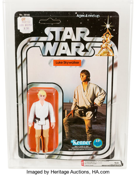 Star Wars - Luke Skywalker 12 Back-C w/Blond Hair Action Figure