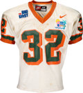 1997 Edgerrin James Game-Worn Jersey Signed Miami Hurricanes – COA JSA &  100% Authentic Team – Memorabilia Expert