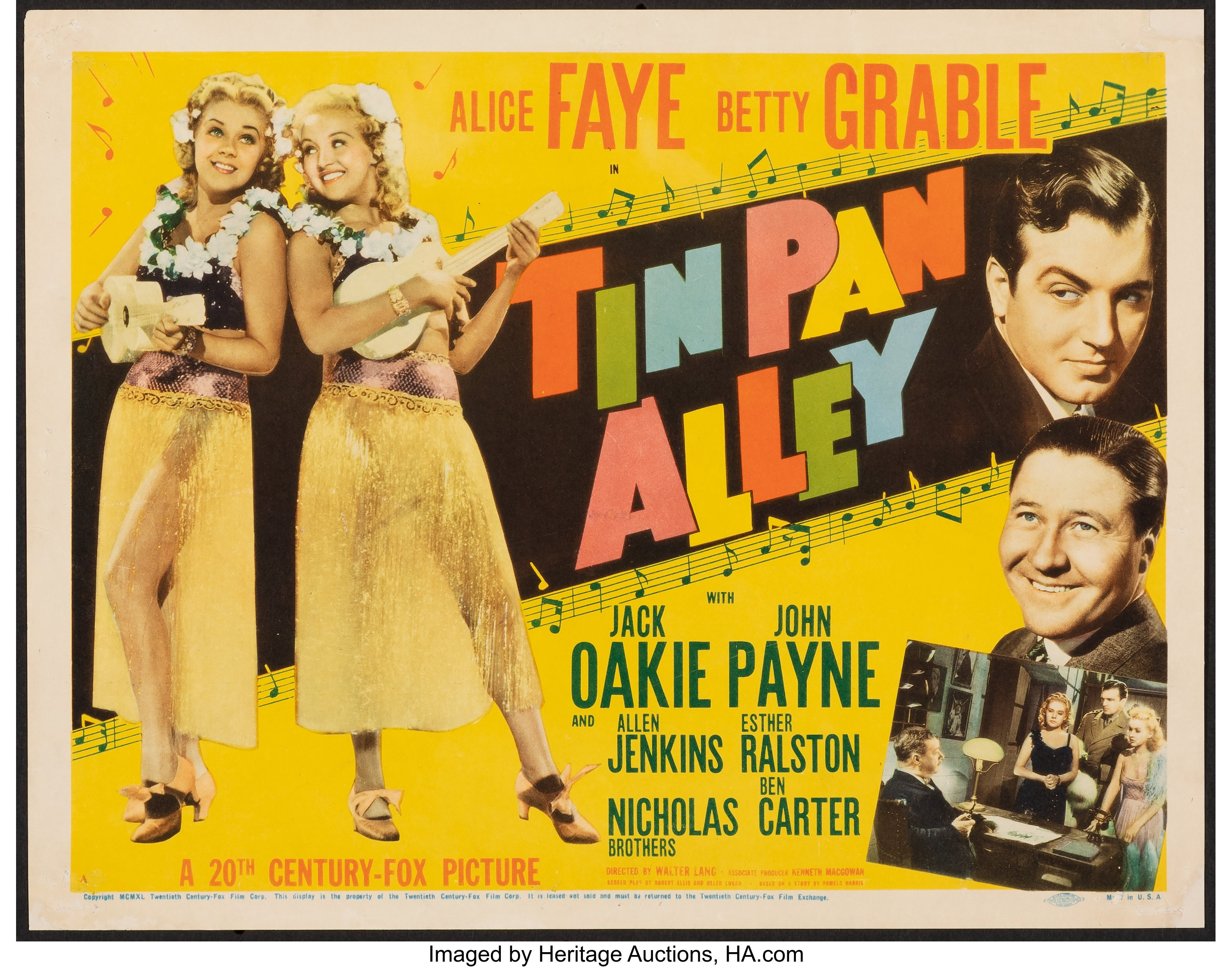 Tin Pan Alley (1940) - IMDb